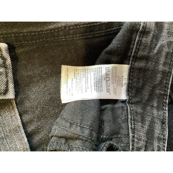 Old Navy Women's Pop Icon Skinny Black Jeans - Low Rise - Size 8Tall - 665 - Picture 4 of 8